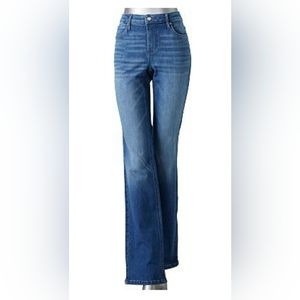 SimplyVera Vera Wang Jeans Womens 8 Blue Bootcut Stretch Denim Pants